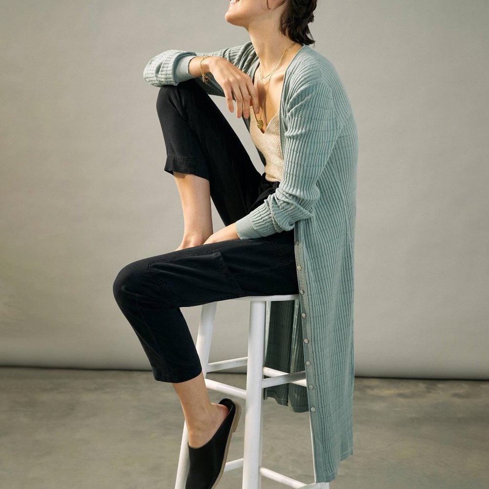 HTF Anthropologie Avie Duster Cardigan - Picture 4 of 5